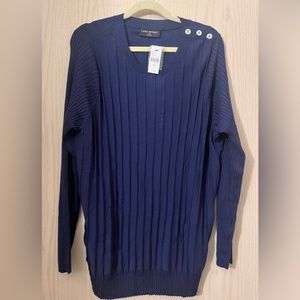 Lane Bryant Navy Blue Sweater
